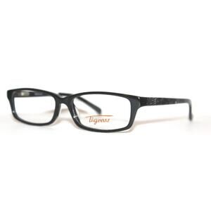 TIGRESS TGS109W BROWN RECTANGULAR EYEGLASSES FRAME 52-16-135